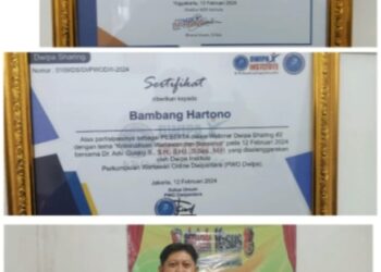 Bambang Hartono Terima Dua Penghargaan Prestisius dari Dwifa Institut dan MZK Institute”