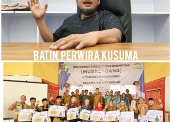 Batin Perwira Kusuma – Kritik Musrenbang Dua Kecamatan Dan Berpesan Begini Katanya 