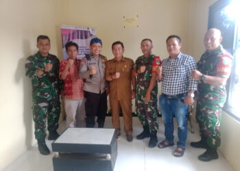 Silaturahmi Halal Bihalal Babinsa Koramil 05 Balaraja dan Perangkat Desa Sentul bersatu