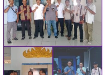 DPC GWI Kabupaten Pesawaran Silaturahmi Ke Diskominfotiksan Kabupaten Pesawaran. 