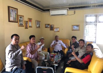 H. Abdul Latif Sambut Kunjungan Kerja Kanit Reskrim Polsek Pulo Ampel dan GWI