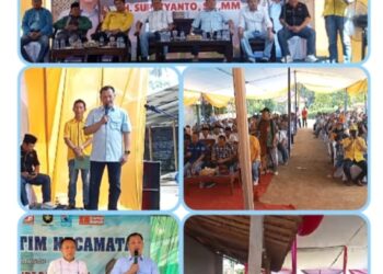 H Aries sandi – H Supriyanto, Terus Melakukan Pembentukan Dan Melaksanakan Pengukuhan Tim Pemenangan.