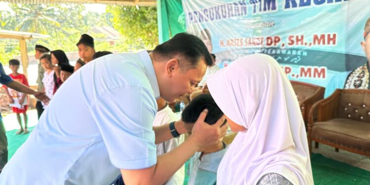 Pendidikan Menjadi Salah Satu Program Prioritas Yang Ditawarkan Paslon Bupati Pesawaran Aries Sandi – Supriyanto.