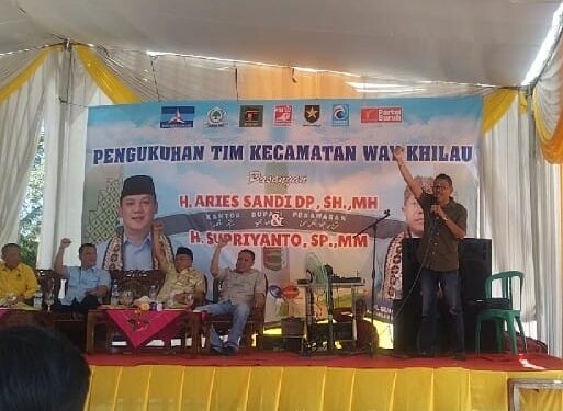 MARSONO Paman Bupati Pesawaran Pilih Dukung Pasangan ASRI : Saya Lihat Survey Masyarakat Banyak Mengeluh Disegala Bidang