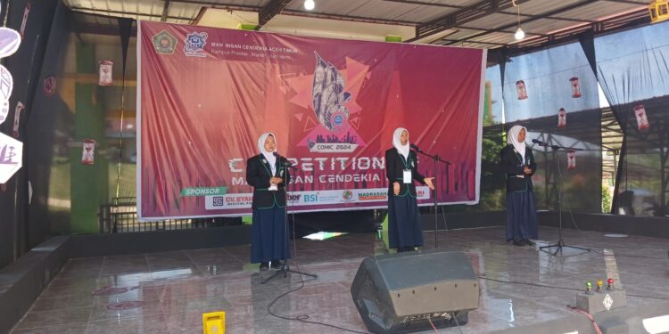 Ratusan Siswa/i Meriahkan COMIC 2024 Di MAN INSAN CENDEKIA Aceh Timur