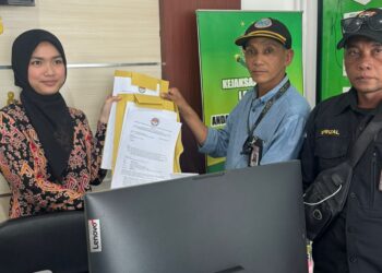 LP-KPK Laporkan Dugaan Penyimpangan Anggaran di 4 Kabupaten ke Kejati Lampung