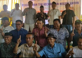 Puluhan Mantan Kades Di Negri Kanton Dan Gedong Tataan Siap Menangkan Pasangan ASRI, Nomor Urut 1 Tidak Diragukan Kinerjanya.