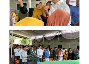 Kehadiran ” SIGANTENG ” H.Aries Sandi Darma Putra Calon Bupati Pesawaran Nomor Urut Satu (1) Mendapat Sambutan Hangat Dari Ibu-Ibu Pengajian.