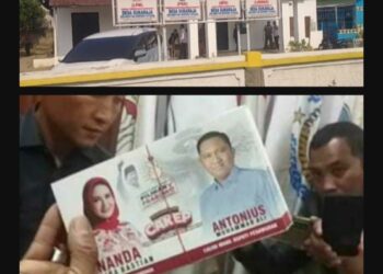 Diduga Kades Di Pesawaran Tidak Netral,Kali Ini APK 02 Ditemukan Di Desa Sukaraja Kecamatan Gedong Tataan.