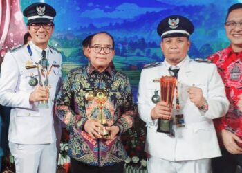 Desa Hanura Kecamatan Teluk Pandan Raih Juara II Desa Teladan LPKAD Tingkat Nasional.