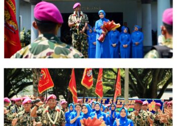 Taklimat Awal Letkol Marinir Achmad Toripin Sebagai Danyonif 9 Marinir