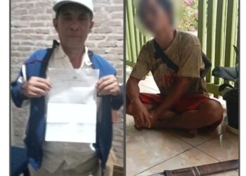 Diduga Akan Menebas Pakai Sajam,Pelaku Di Laporkan Korban Ke Polisi.