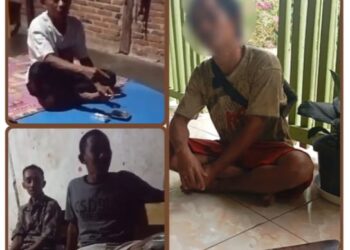 Saksi parman&Gunawan melihat Pelaku Akan Menebas Korban Dengan Senjata Tajam. 