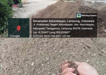 Pembangunan Pagar Puskesmas Kecamatan Kelumbayan Induk Tanggamus Disoal Masyarakat.