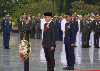 Dihadiri Wapres Gibran, Upacara Hari Pahlawan Tanpa Kedip