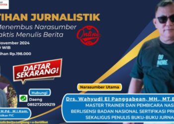 Ingin lebih Mendalami & menguasai Cara praktis menulis berita.! Ikuti pelatihan jurnalistik online terbuka di gelar oleh (PJC) segera ikuti,ini jadwalnya.