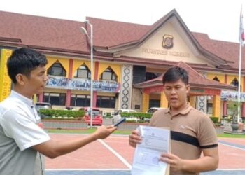 “Merasa Dirugikan Pengusaha Dari Kota Lubuk Linggau Tertipu adanya Cek Kosong”( buat Laporan Polrestabes Palembang)”