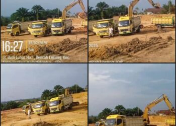 Galian C Ilegal Di Budi Luhur Tenayan Raya Diduga Milik Arya Yang Kebal Hukum
