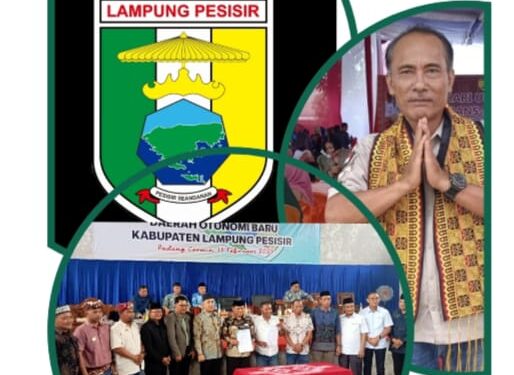 Ketua DPC GWI Pesawaran Mendukung Terbentuknya Daerah Otonomi Baru Kabupaten Lampung Pesisir.