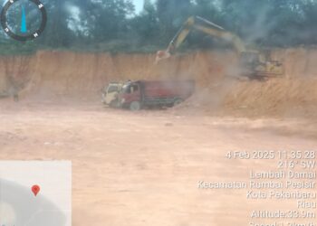 APH Rumbai Bungkam dan Tak Berkutik dalam Menertibkan Galian C Ilegal Di Okura