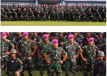 Ucapan Selamat Danbrigif 4 Marinir Kepada Gubernur Dan Wakil Gubernur Lampung Atas Pelantikanya