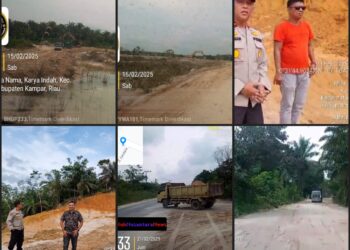 Diduga Ada Permainan oknum”APH Lambat Bergerak,Berita Bocor APH Baru Turun KeLokasi Galian C Ilegal Km 11 Ada Apa?