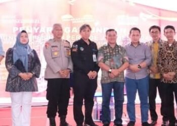 Staf Ali bidang Pemerintahan Hukum Dan politik Oku Selatan.Hadiri Undian Tabungan Pasirah Periode Tahun 2025 Bang Sumsel Babel Cabang Muara dua