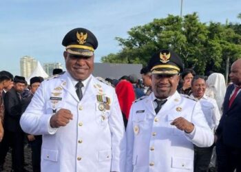 Bupati dan Wakil Bupati Jayawijaya Gelar Syukuran Bersama Masyarakat Usai Pembekalan Kepemimpinan di Akmil Magelang
