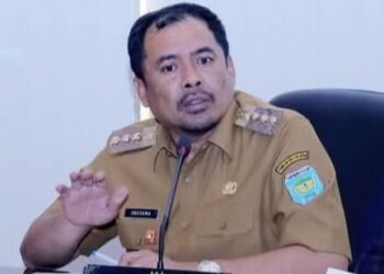 TINGKATKAN PELAYANAN, BUPATI OKU SELATAN PIMPIN RAKOR BERSAMA PDAM TIRTA SAKA SELABUNG .