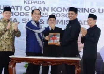 pemerintah Kabupaten Oku Selatan Laksanakan Serah Trima jabatan Bupati dan Wakil Bupati Oku selatan