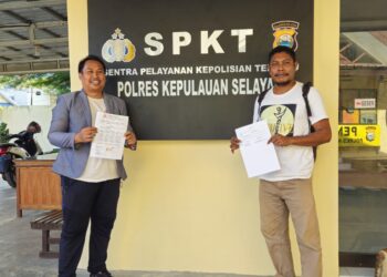 Diduga Gelapkan Uang Sitaan Dana Desa Bonea Selayar, Kepala Kejaksaan Negeri Kepulauan Selayar Dilaporkan ke Polres Kepulauan Selayar