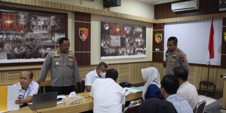 *Polres Boyolali Terima Audit Kinerja Tahap I T.A. 2025 dari Itwasda Polda Jateng*