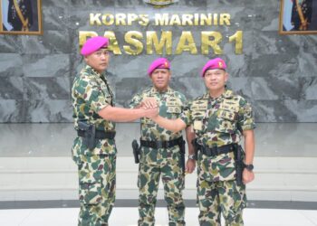 Danpasmar 1 Pimpin Sertijab Asops Danpasmar 1