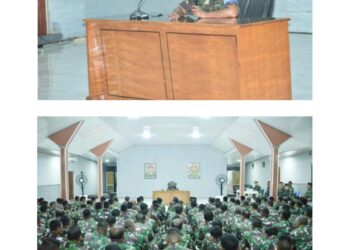 Wujud Kepedulian Pimpinan, Komandan Batalyon Infanteri 9 Marinir Berikan Jam Komandan