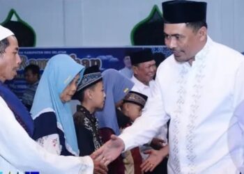Bupati Dan wakil Bupati Oku Selatan safari Ramadan Bersama Masyarakat Didesa kota why