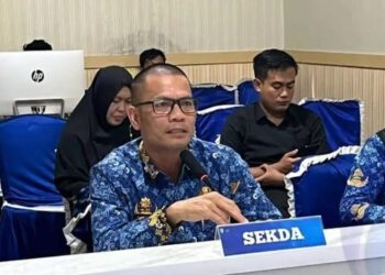 SEKDA PIMPIN LANGSUNG SOSIALISASI PEACEMAKER JUSTICE AWARD 2025 KABUPATEN OKU SELATAN SECARA DARING BERSAMA CAMAT DAN LURAH 