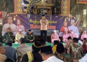 Silaturahmi Ramadan Kecamatan Negeri Katon dan Tegineneng, Bupati Pesawaran Ajak Masyarakat Jaga Kondusifitas dan Persatuan.