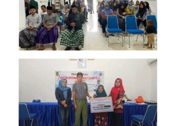 Pembagian BLT DD Tahap 1 Tahun 2025 Desa Gebang, Kecamatan Teluk Pandan, Kabupaten Pesawaran