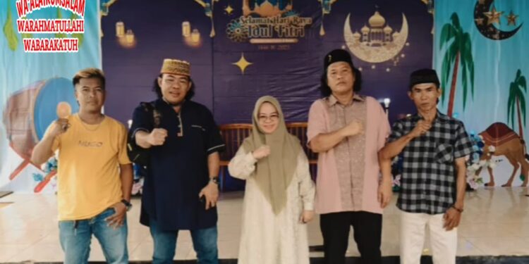Ketua LSM Maung Perayaan Idul Fitri Tatap Muka Bupati dan Wakil Bupati Mesuji