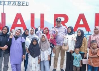 Pasca Rayan Hari Raya Idulfitri Bupati Oku selatan Lak sanakan Monitoring Ke wisata Danau Ranau