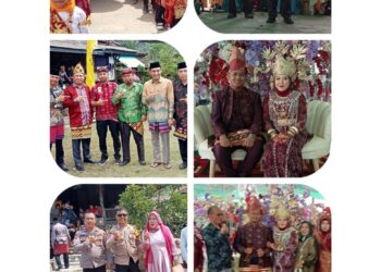 Resepsi Pernikahan INTAN dan YOVAN Sangat Meriah,Bupati Tanggamus Ucapkan Selamat Atas Pernikahan Putri Tercinta Kepala Pekon Paku.