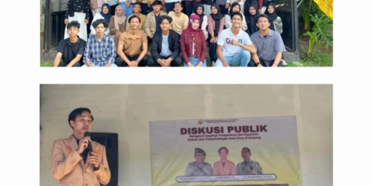 MENANGGAPI BANYAKNYA PENYELEWENGAN DANA DESA DI PROVINSI LAMPUNG, PERMAHI GELAR DISKUSI PUBLIK.