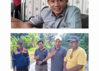 Ketua Komisi IV DPRD Kabupaten Tanggamus Ucapkan Terimaksih Pemprov Lampung Telah Melakukan Pembangunan Ruas Jalan di Kecamatan Kelumbayan.