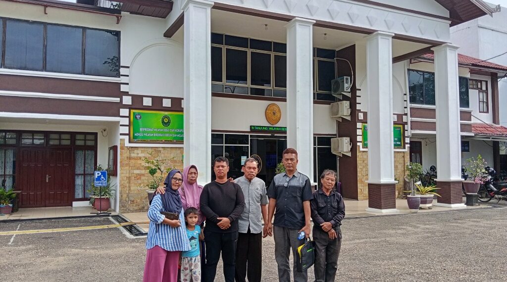 Agenda mediasi penggugat Amrullah Dan tergugat Sadri Asan sidang di PN tanjung Memanas proses lanjut di pengadilan