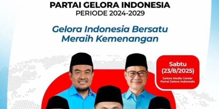 Pelantikan Pengurus DPW dan DPD Partai Gelora Indonesia Periode 2024–2029 
