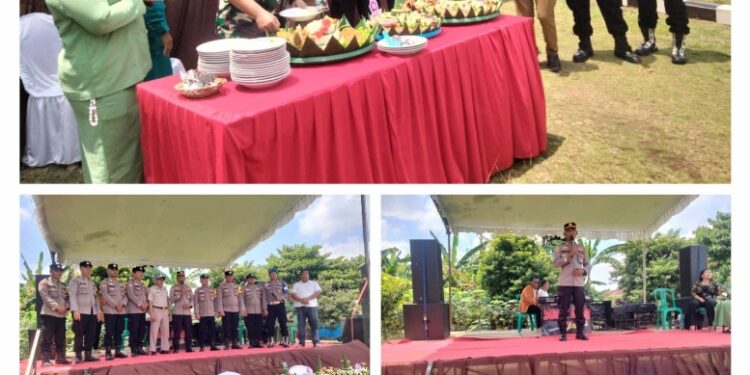 Sinergi TNI-Polri dan Pemerintah Daerah Semakin Kokoh, Koramil Raman Utara Gelar HUT TNI ke-80