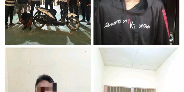 Tangkap Tiga Pelaku Curanmor, Satreskrim Polres Tanjab Barat Amankan Komplotan Pembobol Motor