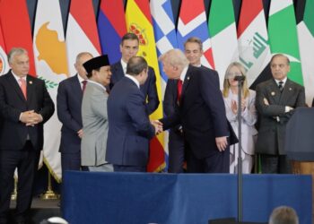 Trump ke Prabowo di Penandatanganan Perdamaian Gaza: Luar Biasa, Kerja Bagus!