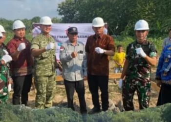 Peletakan Batu Pertama Koperasi Desa Merah Putih, Perekonomian Desa di OKU Timur Siap Bertumbuh Pesat