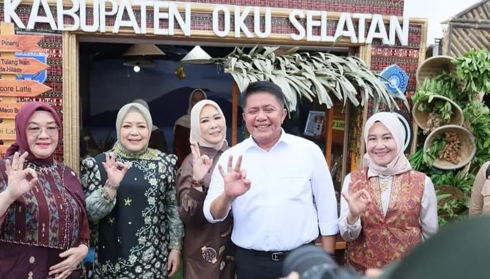 TP PKK OKU Selatan Raih Dua Penghargaan di Festival Rempah Sumatera Selatan 2025